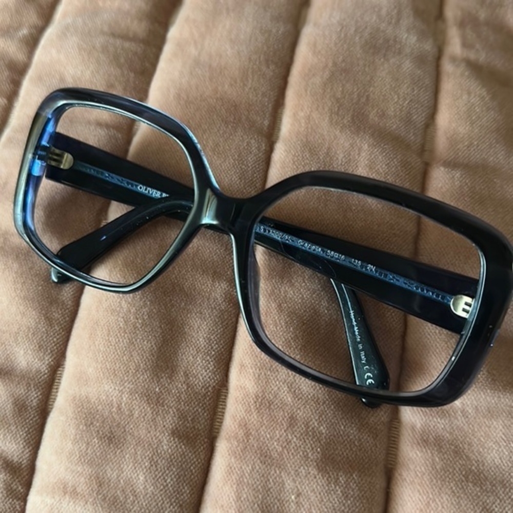 Oliver Peoples Blue and Black Glasses